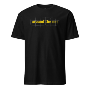 T-shirt "AROUND THE NET"