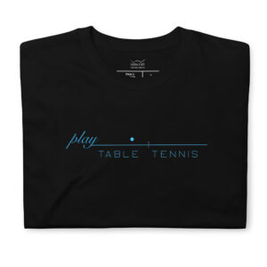 T-shirt "PLAY TABLE TENNIS" - Blue