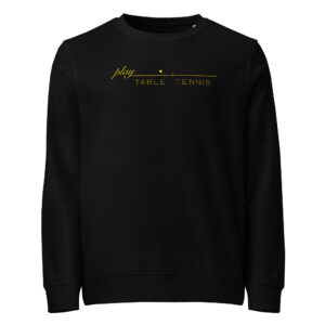 Sweatshirt “PLAY TABLE TENNIS” - Gold