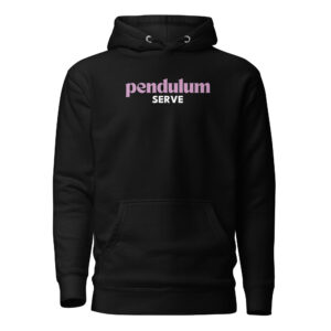 Hoodie “Pendulum serve” - Pink