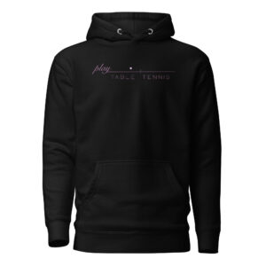 Hoodie "Play table tennis" - Pink